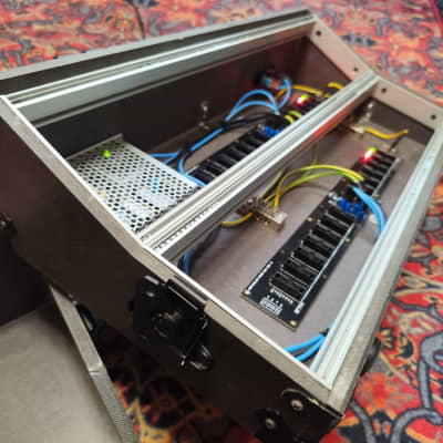 Codex Modulex Eurorack Case 2x104HP – Quality Wood + PSU + 2x Bus Boards (Moraydmodular) 2020 image 5