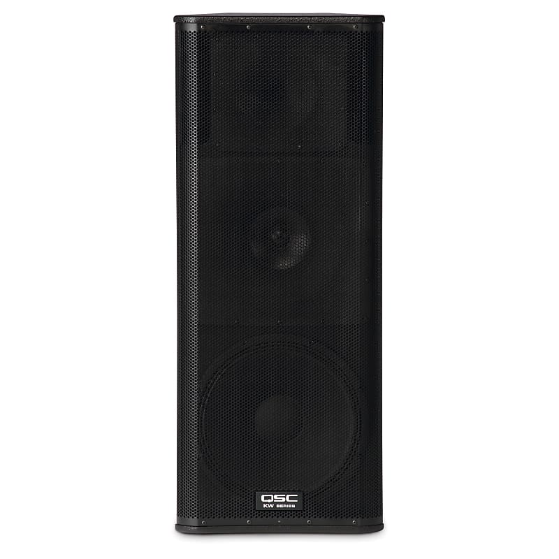QSC KW153 3-Way Powered Loudspeaker (1000 Watts, 1x15"), Single Speaker image 1