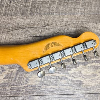 MyDream Partcaster Custom Built - Fiesta Red Relic'Art Hepcat image 8