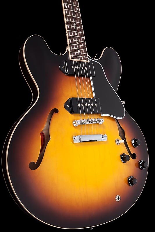 Gibson Custom Shop ES-335 P90 Ltd. 2012 Vintage Sunburst -plek optimized