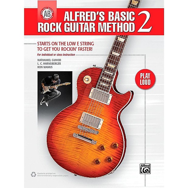 Alfred 00-42283 Alfred's Basic Rock Guitar Method 2 Book image 1