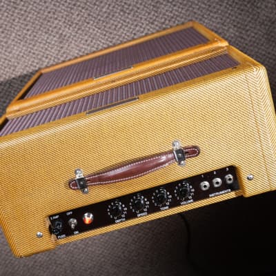 Dumble Tweed Vibrolux- Head Shell and Cabinet built by Kerry Wright image 4