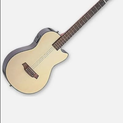 Immagine Angel Lopez EC3000CN Electric Solid Body Classical Guitar w/ Cutaway, New, Free Shipping - 8
