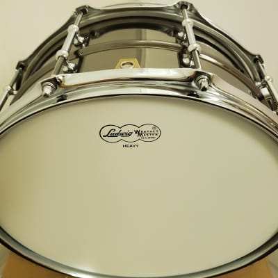 Ludwig Black Beauty | In Stock | 6.5x14" Smooth Shell Brass Snare Drum w/Tube Lugs LB417T | Authorized Dealer image 9