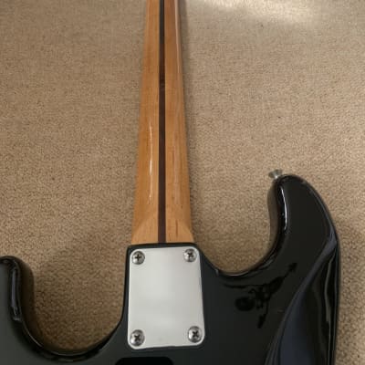 Marlin Stratocaster Electric Guitar Black image 10