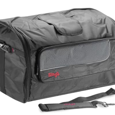 STAGG Padded nylon carrier bag for PA box/wedge with 12" speaker image 2
