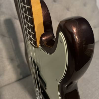 Fender American Ultra Precision Bass with Rosewood Fretboard - Mocha Burst image 8