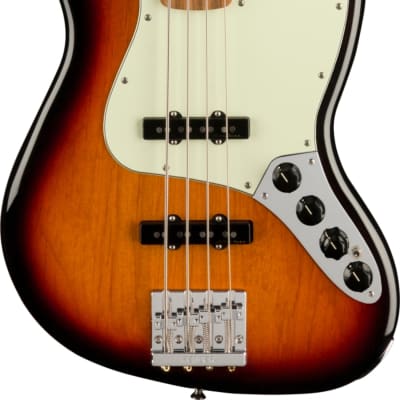 Fender Player Plus Jazz Bass®, 3-Color Sunburst w/ Deluxe Gig Bag image 1