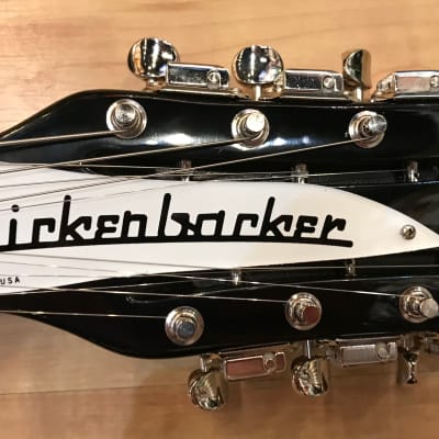 Rickenbacker 1993Plus 12-String Electric Guitar JetGlo (Black) image 9