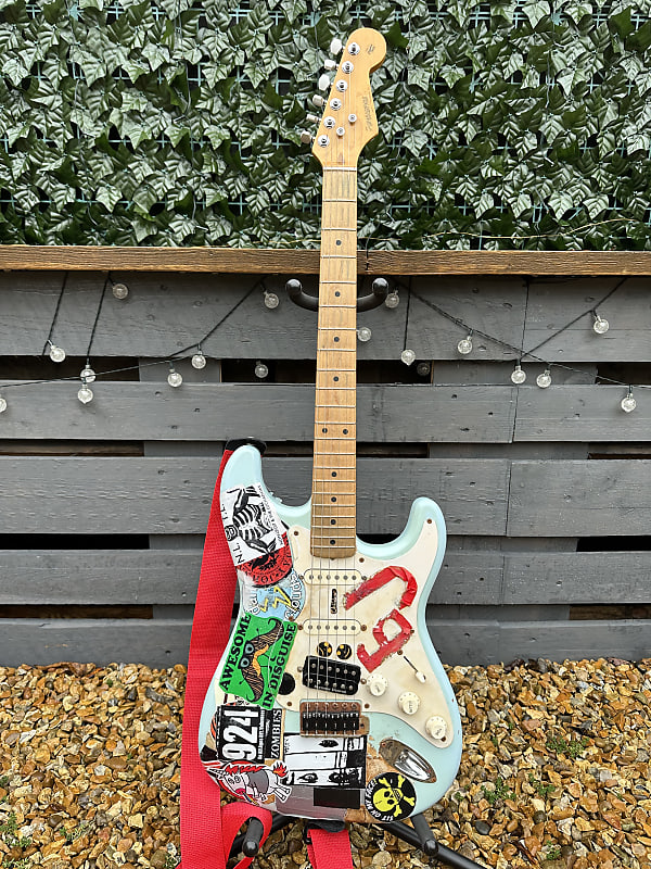 FERNANDES エレキギター ST-135GD グリーンデイ 日本限定50本