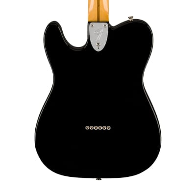 [PREORDER] Fender American Vintage II 77 Telecaster Custom Electric Guitar, Maple FB, Black image 4