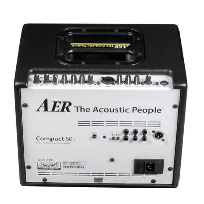 AER Compact 60 4 Acoustic Amp 2 Channel 8" Twin Cone image 2