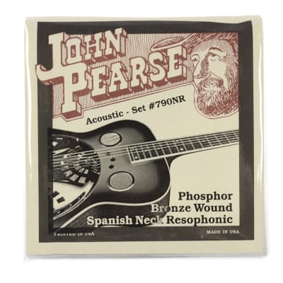 John Pearse Acoustic Strings Phosphor Bronze Spanish Neck Resophonic 13-56 (6 Pack Bundle) image 2
