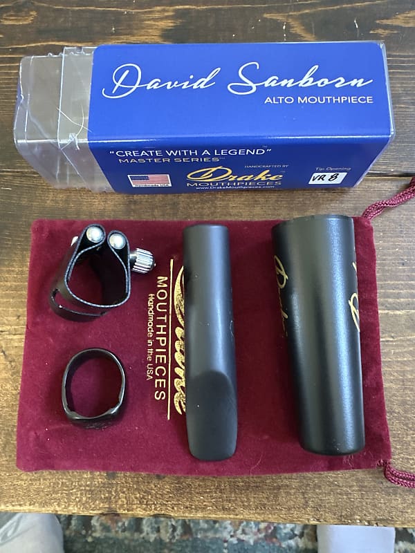 Drake Mouthpieces David Sanborn Master Series Vintage Resin Reverb