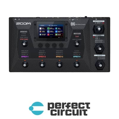 Zoom B6 Bass Multi-Effect Unit | Reverb