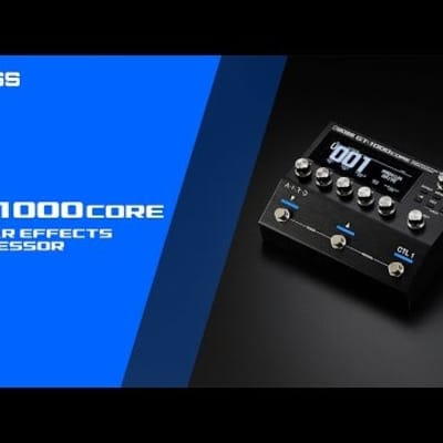 Boss GT-1000CORE Guitar Effects Processor(New) for sale