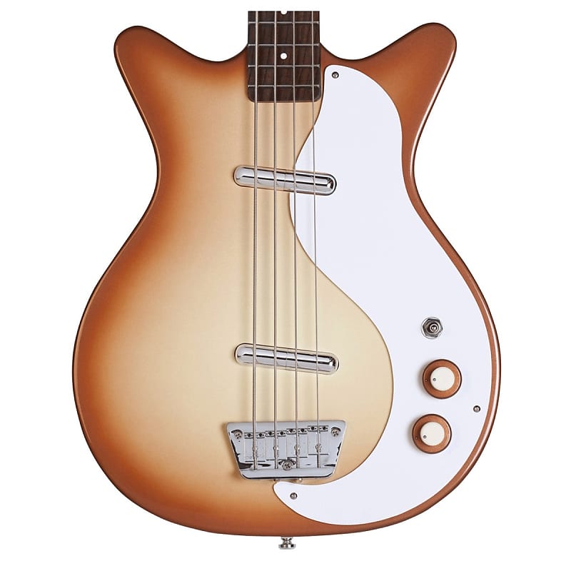 Danelectro 59DC Long Scale Bass - Copper Burst image 1
