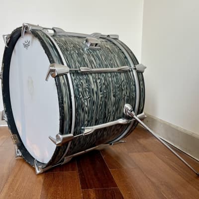Premier 20’ African mahogany 3 ply Bass Drum 1970 - Rodoid image 3