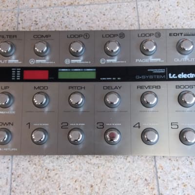 TC Electronic G 3 System Ultimate Floor-Based Guitar Multi-Effects Processor for sale