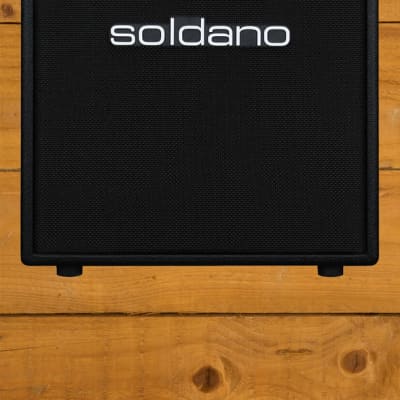 Soldano Cabinets | 1x12" Open Back - Black Tolex