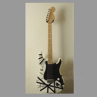 ESP Black / White Striped Guitar AlienXnation Vintage image 1