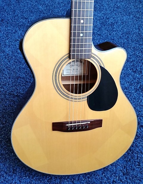 Sigma Martin TB-1N Thin Body OM 000 Size Acoustic Electric Guitar with case  - OMC OMCE 000C 000CE