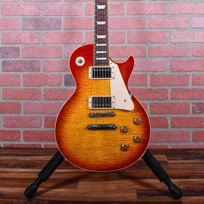 Gibson Custom Historic R9 Les Paul Standard 1959 Reissue Figured Maple Top Washed Cherry VOS 2004 w/OHSC image 4