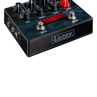 Laney IRONHEART IRF-LOUDPEDAL 2 Channel 60w Guitar Amp In A Pedal Form Factor The Perfect 60 Watt Fly Rig image 4