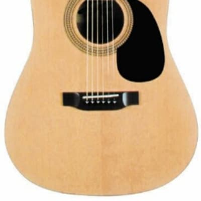 Lauren LA125 6-String Dreadnought Acoustic Guitar - Natural Finish for sale
