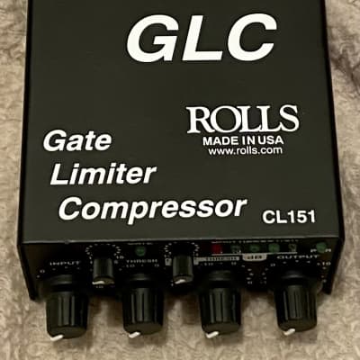 Rolls CL151 GLC Gate Limiter Compressor Microphone Preamp image 2