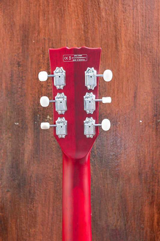 Harley Benton DC-Junior FAT Faded Cherry | Reverb