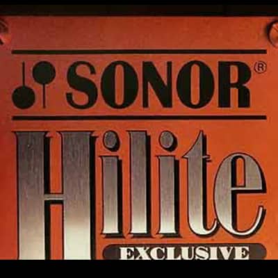 12” x 10” Sonor Hilite Exclusive tom 90s - Black image 4