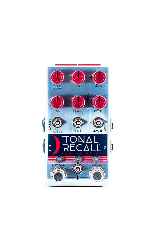 Chase Bliss Audio Tonal Recall RKM Red Knob Mod Analog Delay - Graphic with  Red Knobs