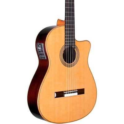 Cordoba Fusion Orchestra CE Crossover Classical Acoustic-Electric Guitar Natural image 13