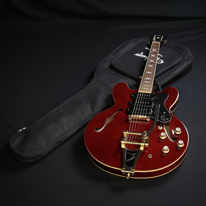 Epiphone Riviera Custom P93 2019 Wine Red image 1