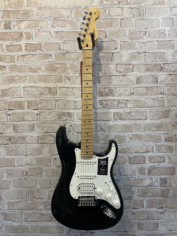 Fender Player Stratocaster HSS with Maple Fretboard Black (King Of Prussia, PA) image 1