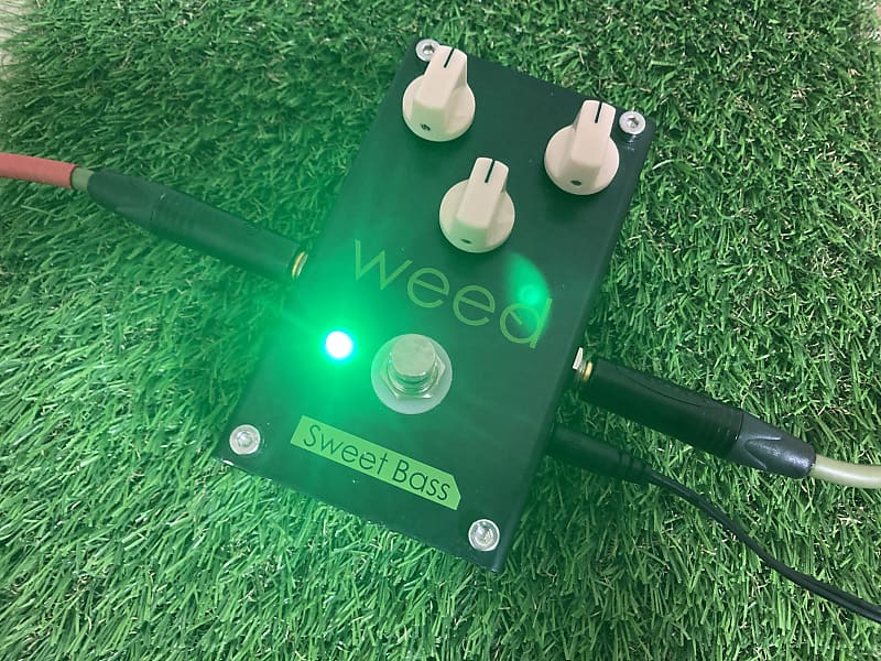 weed Sweet Bass Overdrive pedal for Bass Handmaid in Japan | Reverb