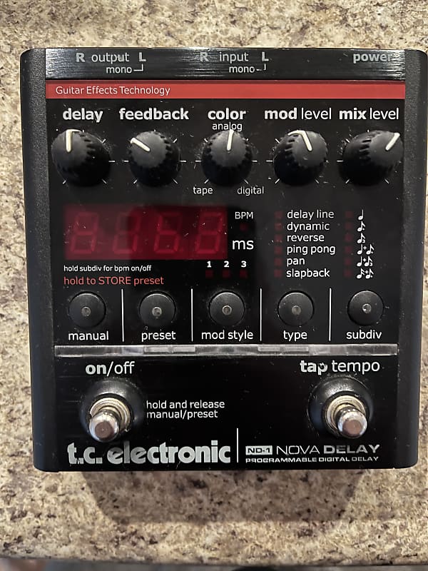 TC Electronic ND-1 Nova Delay