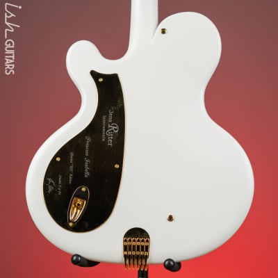 2010 Ritter Princess Isabella CO Edition Baritone Guitar White image 9