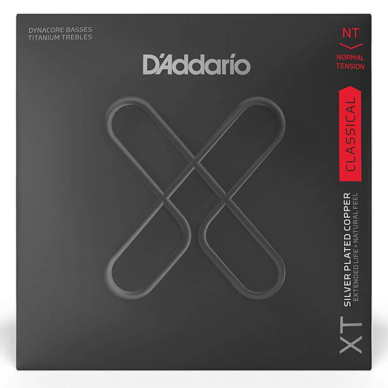 Daddario XT Dynacore Classical Strings XTC45TT Titanium Reverb