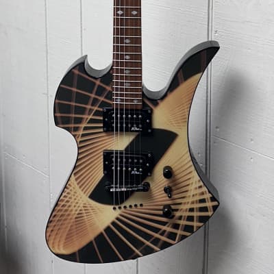 スルーネック B.C.Rich Pro X Eagle C.J.PIERCE BC RICH C.J. PIERCE Signature Pro X Eagle GUITAR Gold - | Reverb