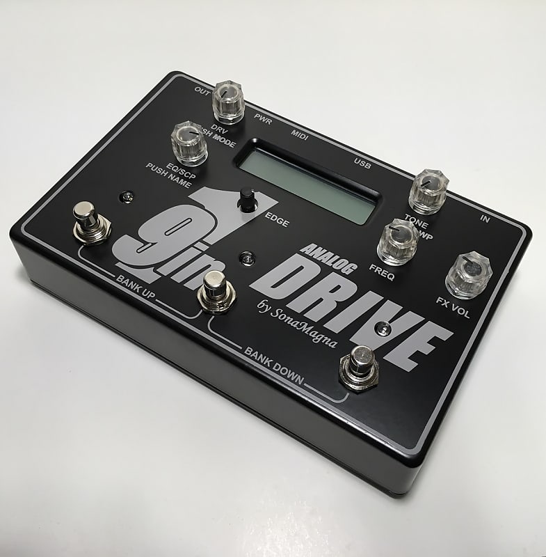 SonaMagna 9 in 1 Analog Drive - Overdrive / Distortion / Fuzz