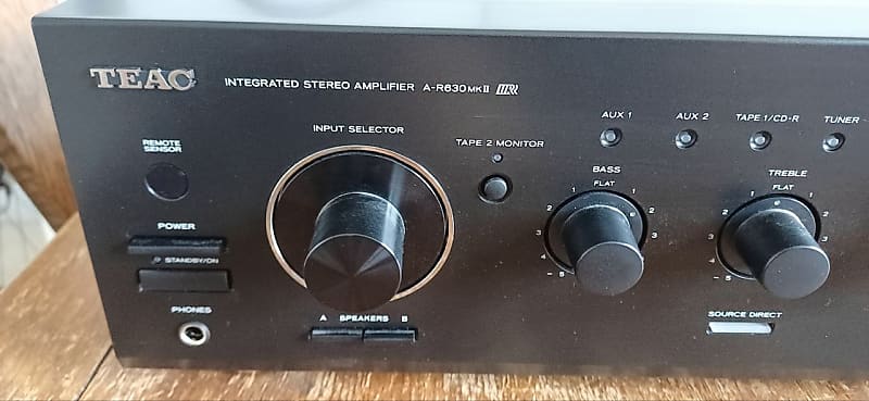 TEAC A-R630MKII 音出し確認済み TEAC A-R630MKII 音出し確認済み