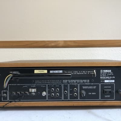 Yamaha CT-600 Tuner AM/FM Tuning Radio Vintage Audiophile Japan Home Audio image 6