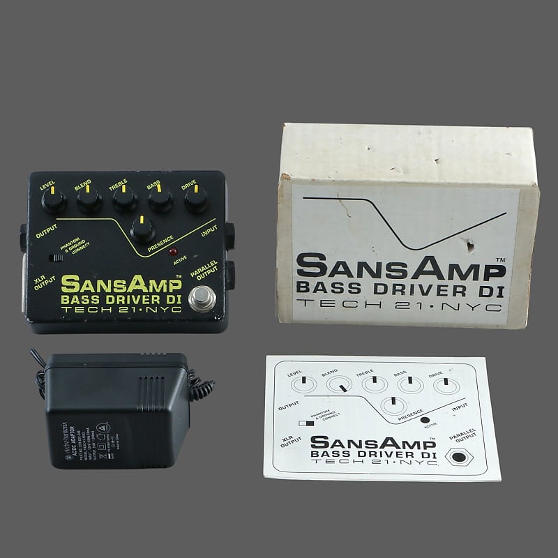 Tech 21 SansAmp Bass Driver DI
