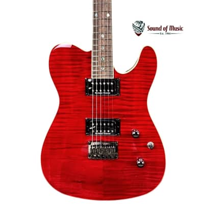 Fender Special Edition Custom Telecaster FMT HH - Crimson Red Transparent for sale