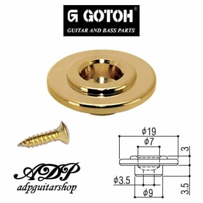 Gotoh Gold bass String Retainer. 3/8