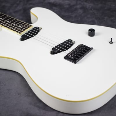 Vester Maniac Telecaster 1990s White TEJ Jackson fans | Reverb
