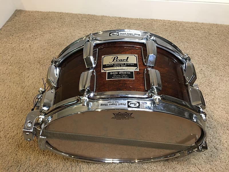 Pearl 14 x 6.5 GLX Super Gripper System Maple Snare Drum