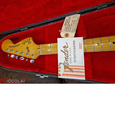 Fender 1979 Stratocaster Maple Natural Refret con Case image 13